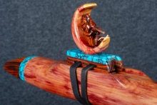 Easter Red Cedar Burl Native American Flute, Minor, Mid F#-4, #Q15A (7)